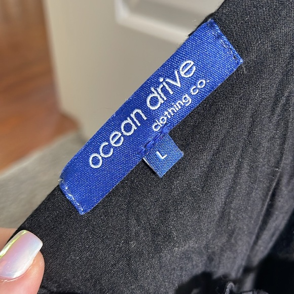 Ocean Drive black halter neck with open back - Picture 2 of 3